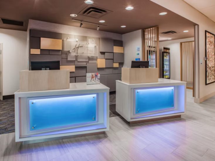 Hotel front desk